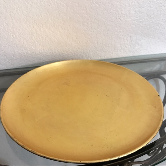 Golden decorative plate set 💛 - Picture 3 of 6